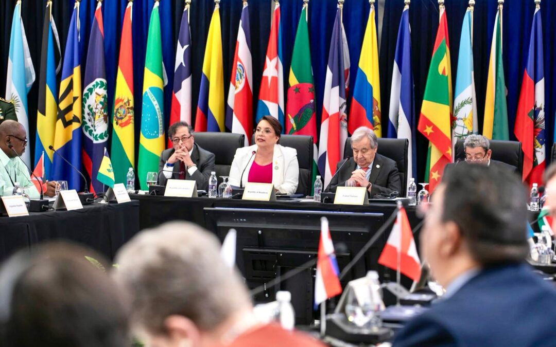 Xiomara Castro concluye su participación en la VIII Cumbre de la CELAC presentando siete propuestas