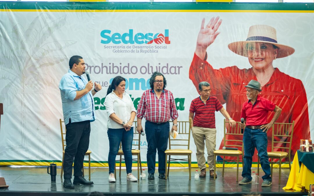 La SEDESOL conmemora los 70 años de la Huelga Bananera en el Museo Ferroviario de El Progreso