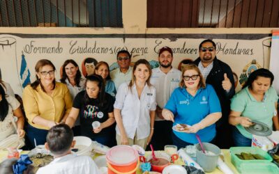 La SEDESOL, junto al Programa Nacional de Alimentación Escolar (PNAE), celebra el Día Nacional de la Alimentación Escolar en San Francisco de la Paz, Olancho.