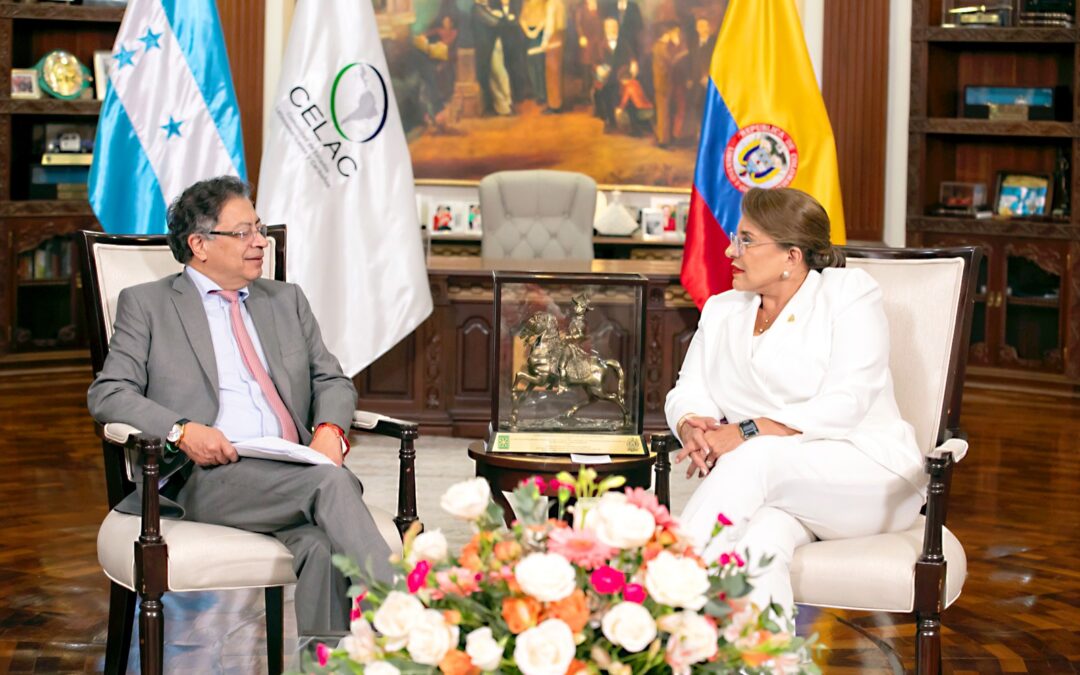 Presidenta Castro sostiene reuniones bilaterales con cuatro mandatarios en el ámbito de la CELAC
