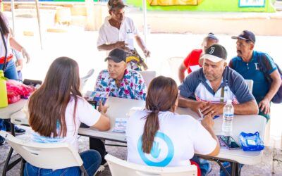 La SEDESOL desarrolló brigada médica a favor de más de cien personas adultas mayores en la capital