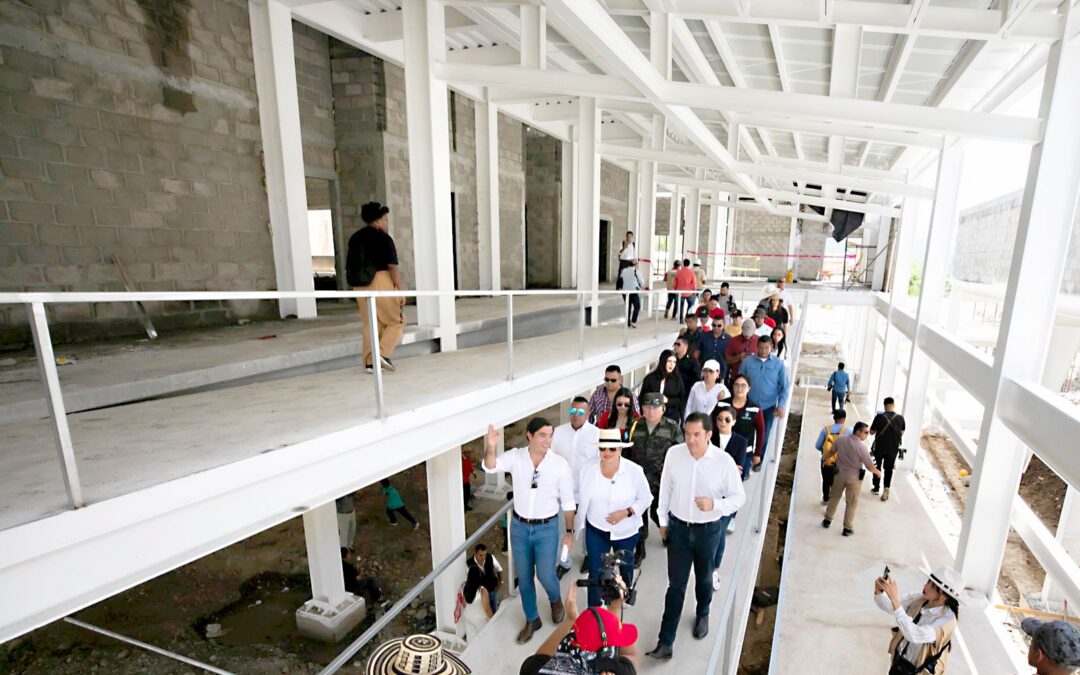 Presidenta Xiomara Castro supervisa construcción del nuevo hospital de Ocotepeque