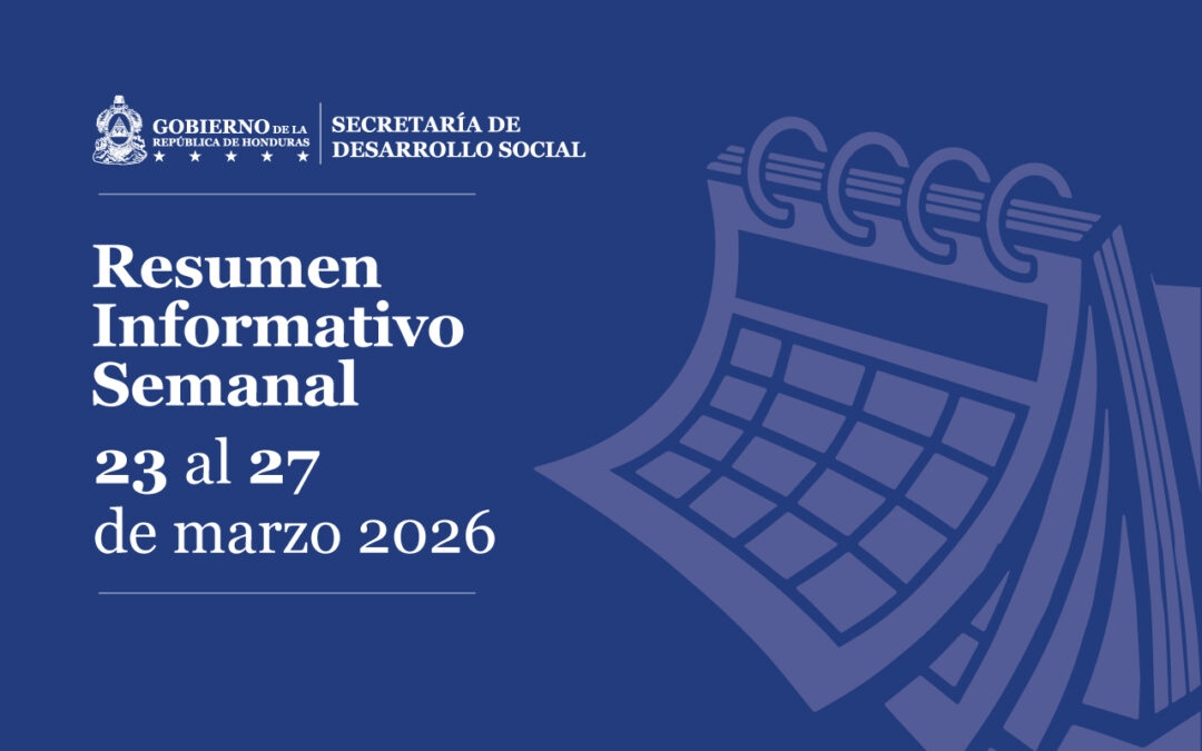Resumen Informativo Semanal 23 al 27 de marzo 2026